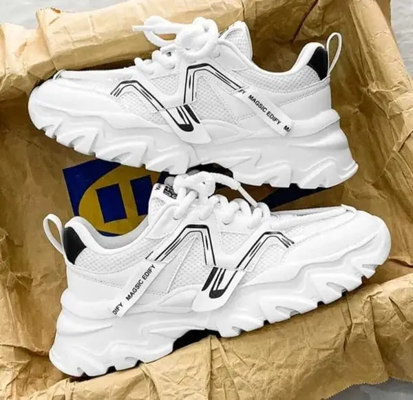 white shoes