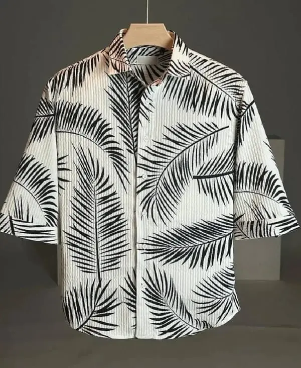 men's printed shirt