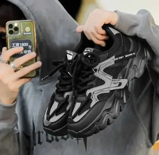 Black shoes